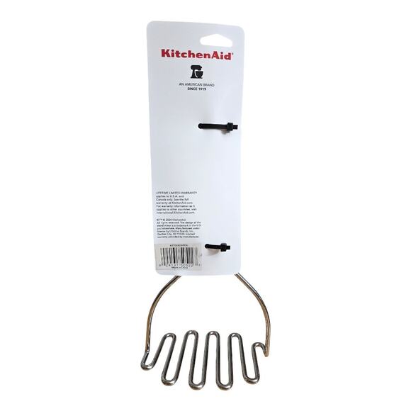 NEW KitchenAid Gourmet Stainless Steel Wire Masher in Mineral Water [Light Aqua] - Picture 4 of 4